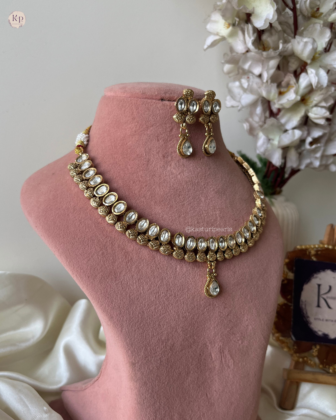 Shweta antique coper Neckset