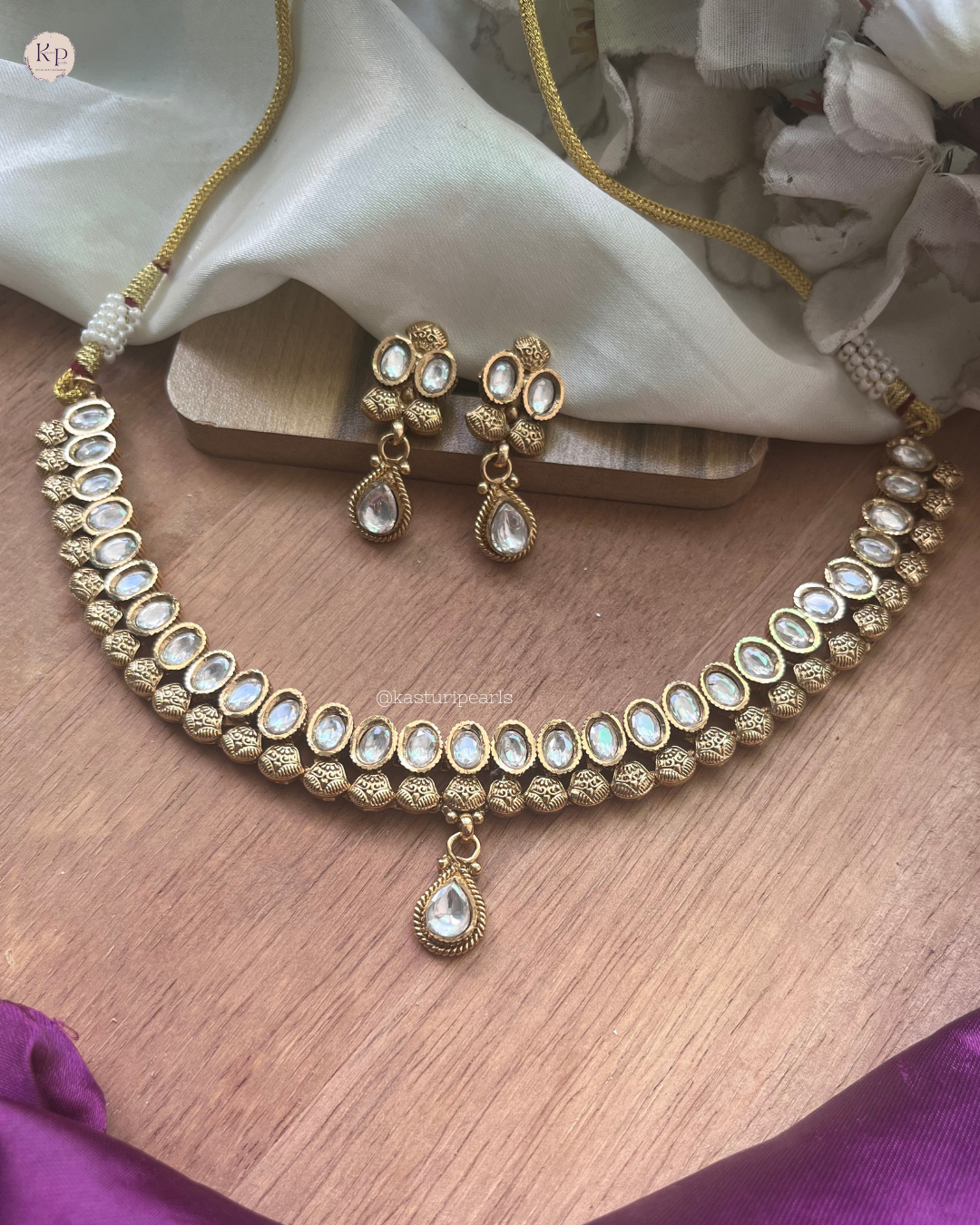 Shweta antique coper Neckset