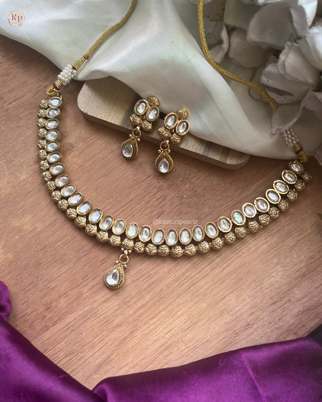 Shweta antique coper Neckset