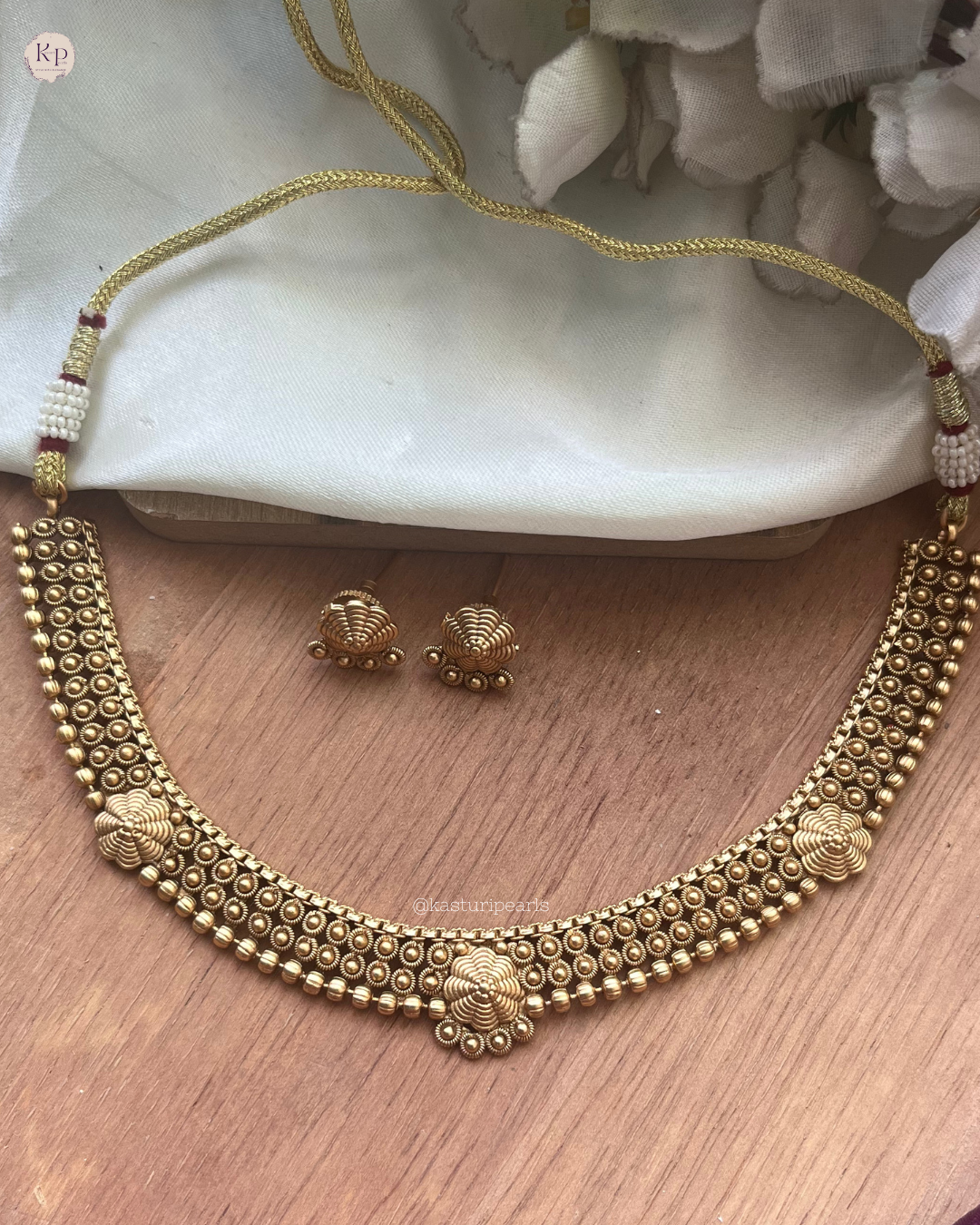 Siya Gold Necklace set