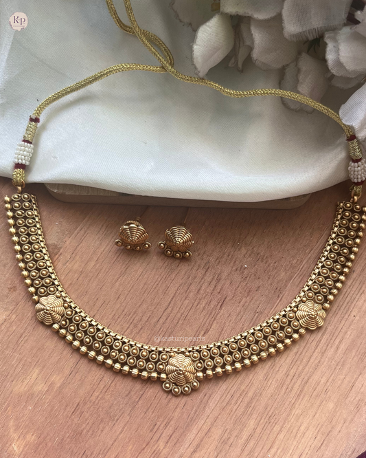 Siya Gold Necklace set