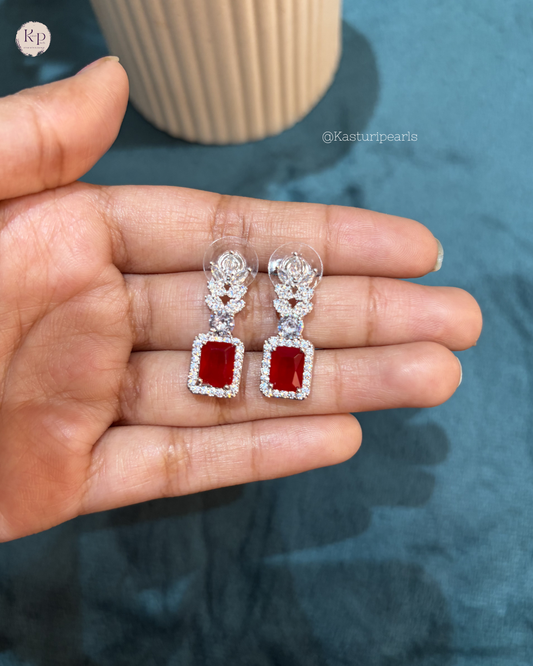 Somi red AD Earrings