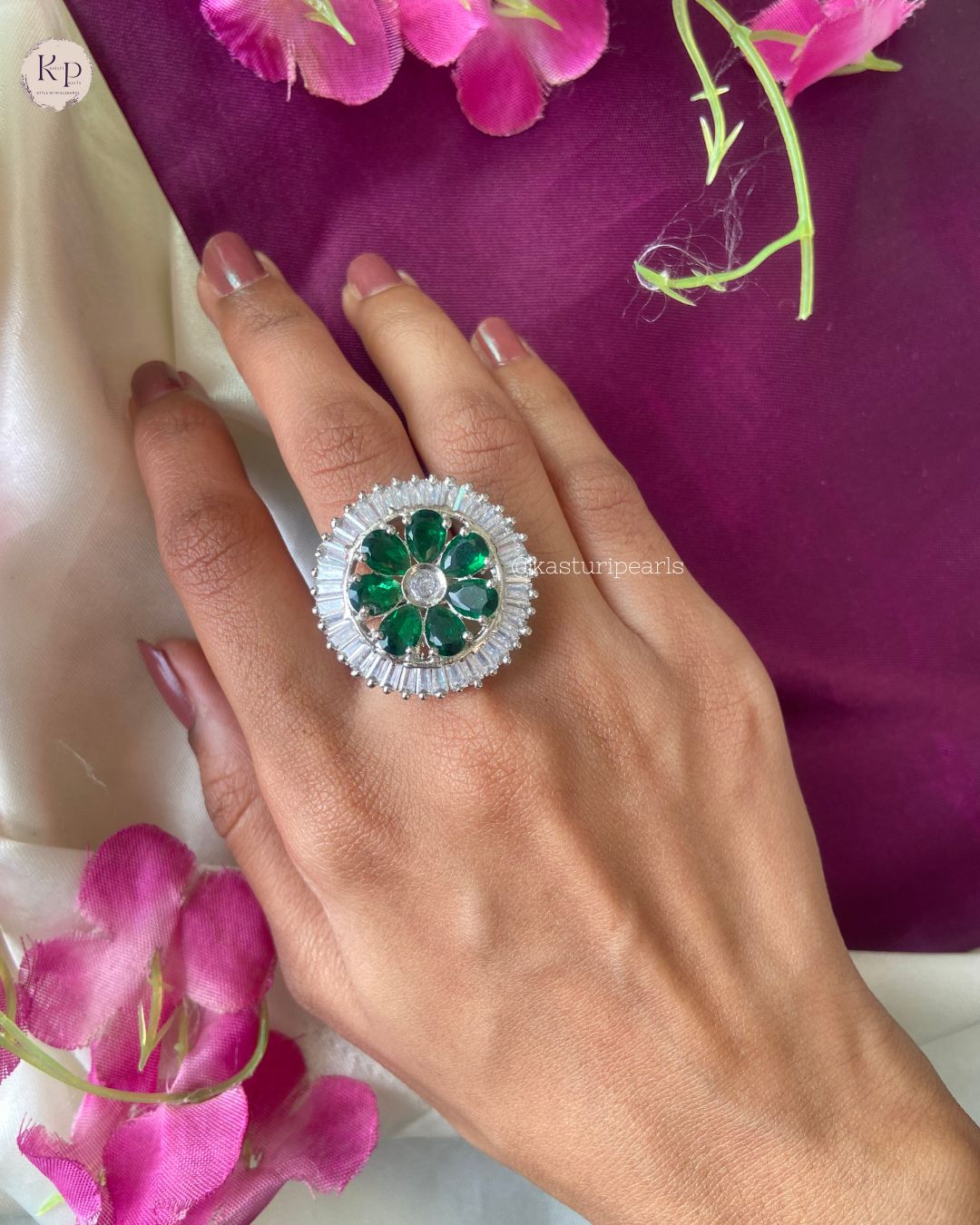 Suhasini American Diamond Ring