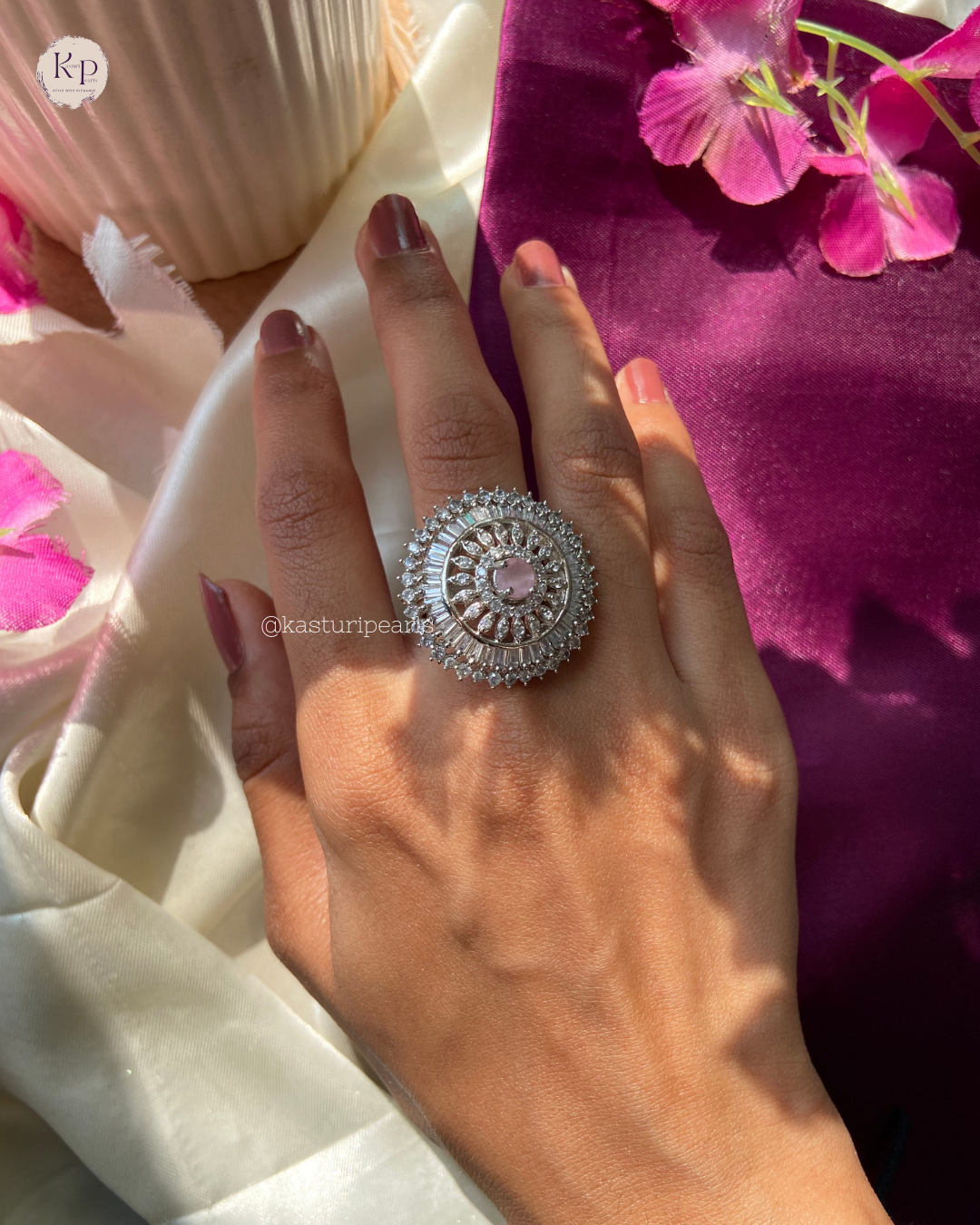 Urmila American Diamond Ring