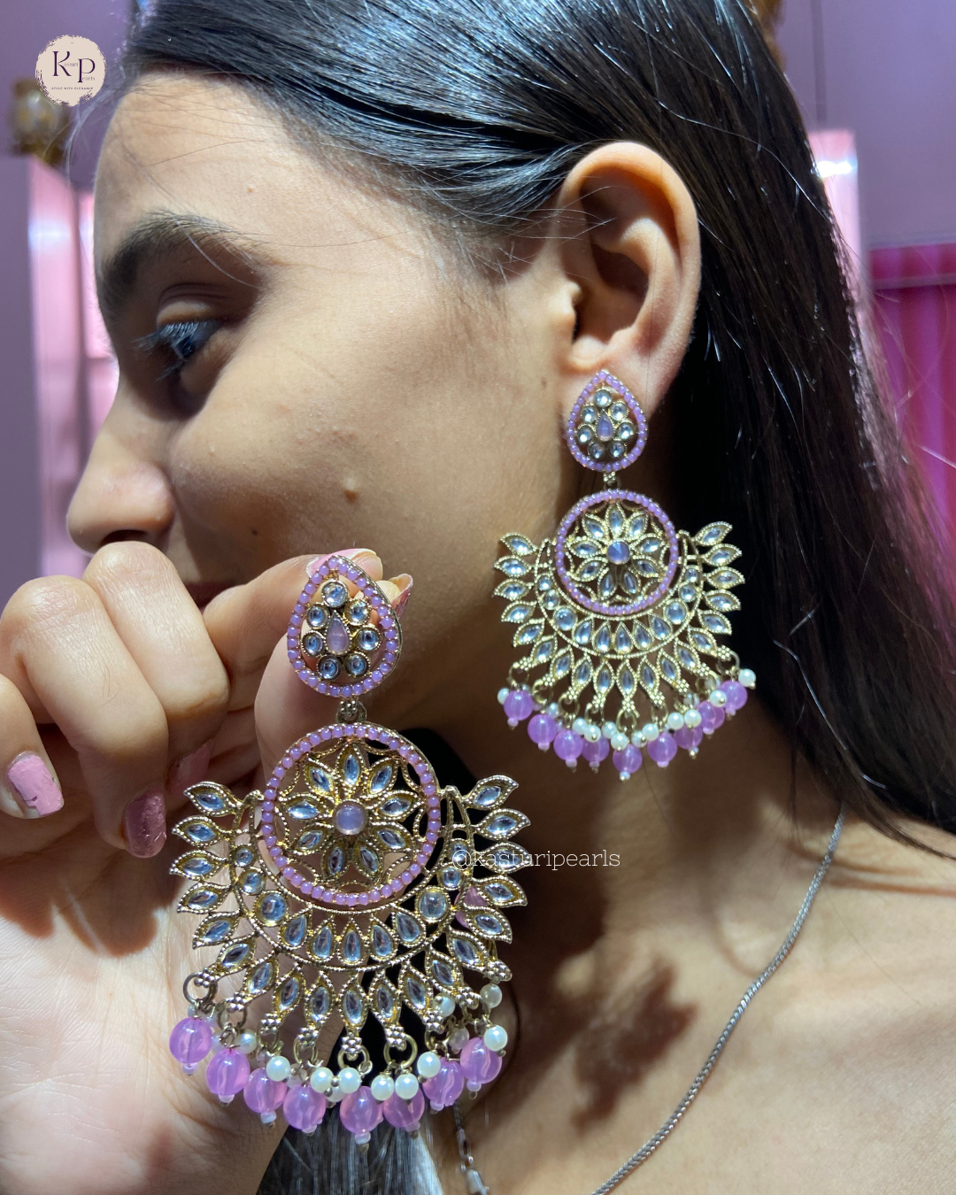 Urvisha Kundan Earrings