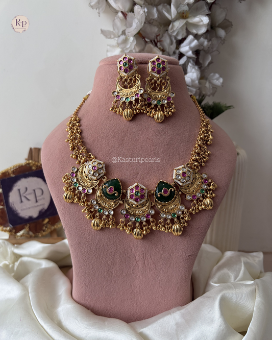 Varsha Antique Heritage Necklace set