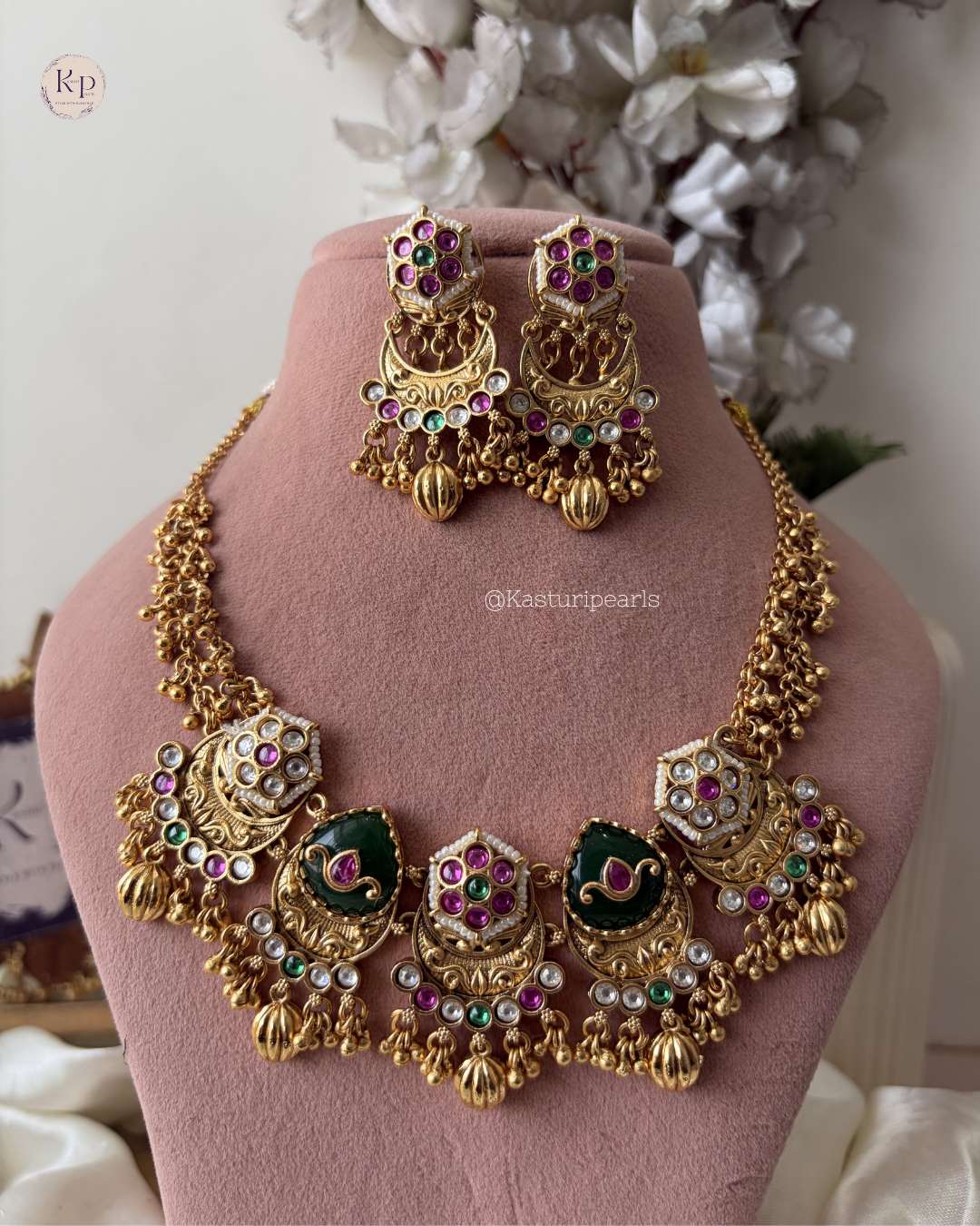 Varsha Antique Heritage Necklace set