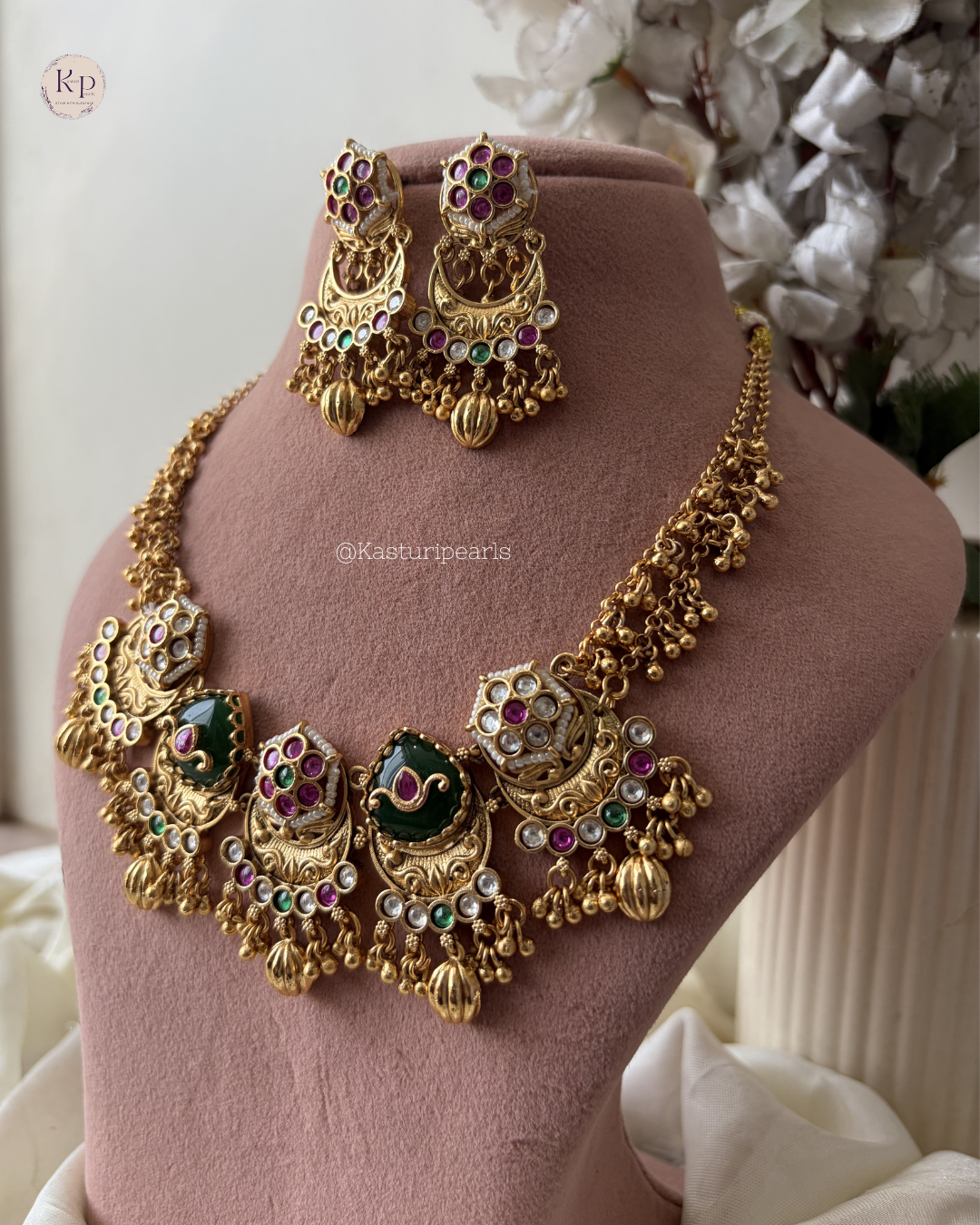 Varsha Antique Heritage Necklace set