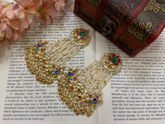 Shabana Jadtar earrings