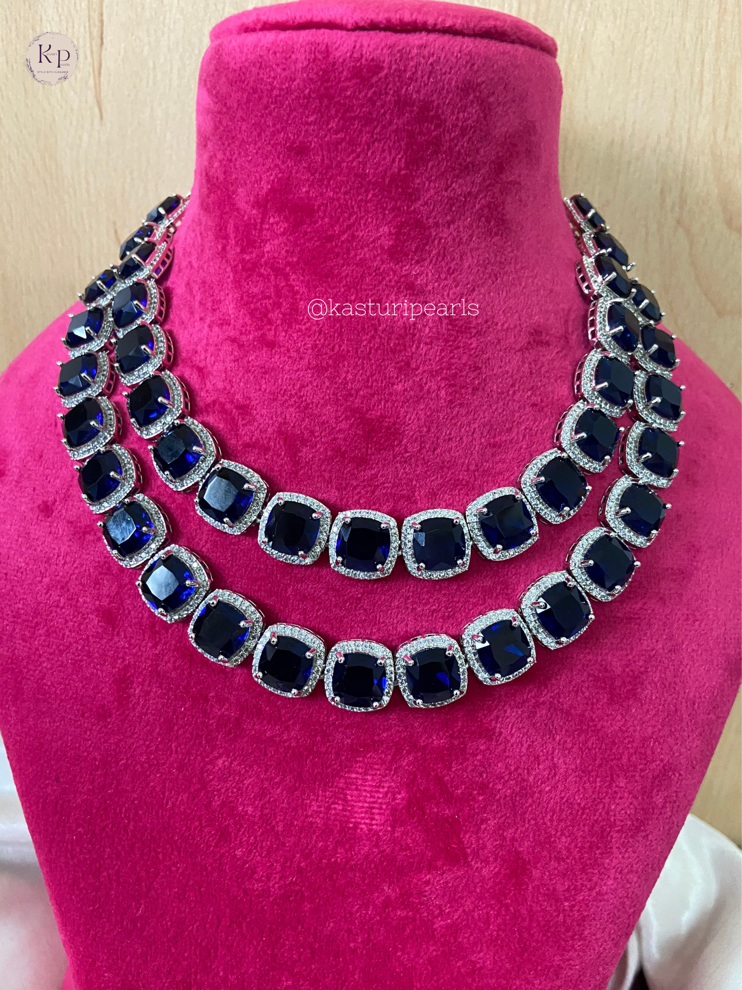 Ashwini 2.0 American diamond neckset