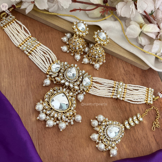 Dhruvi Kundan Choker set