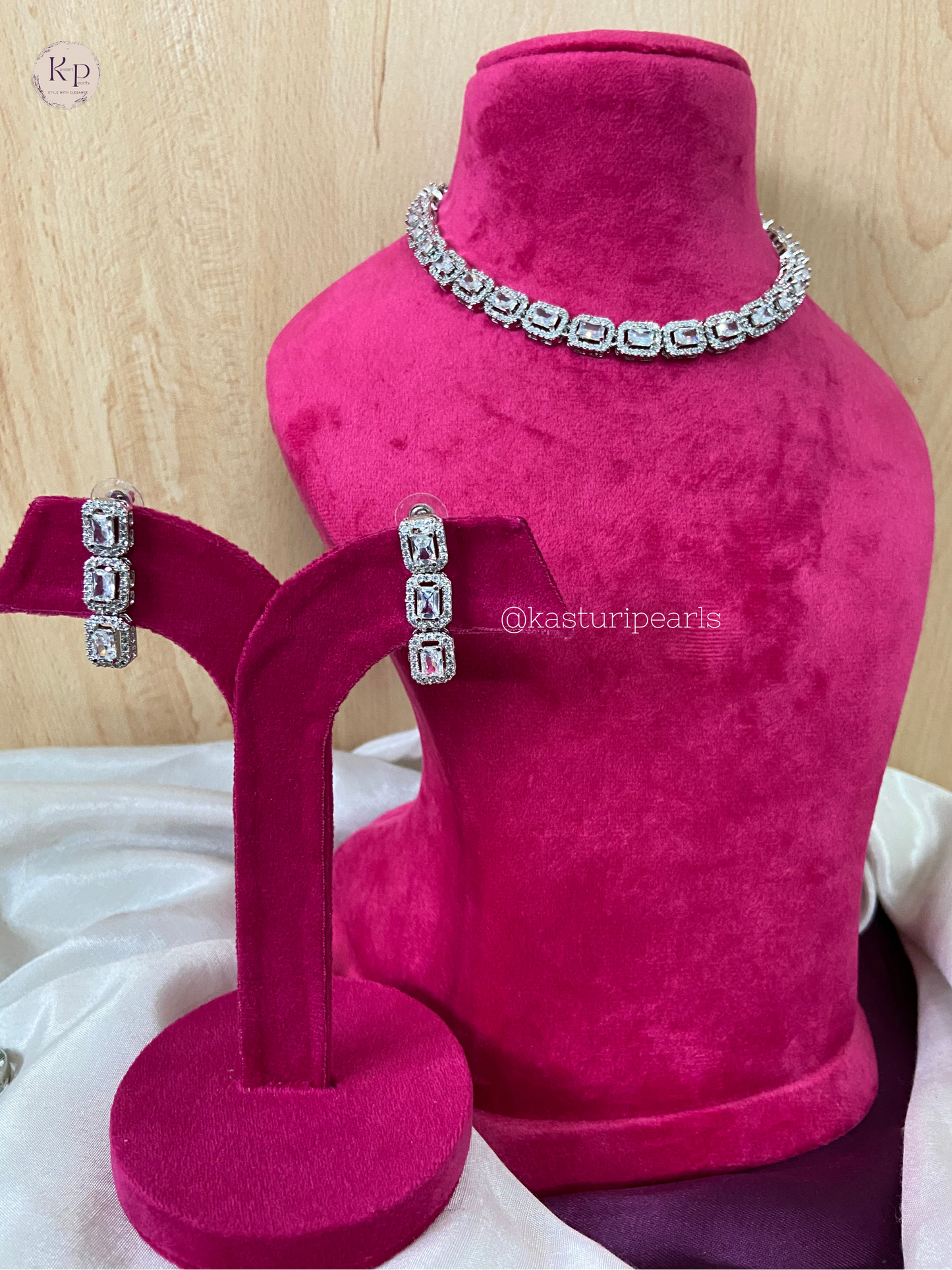 Diksha American Diamond Neckset