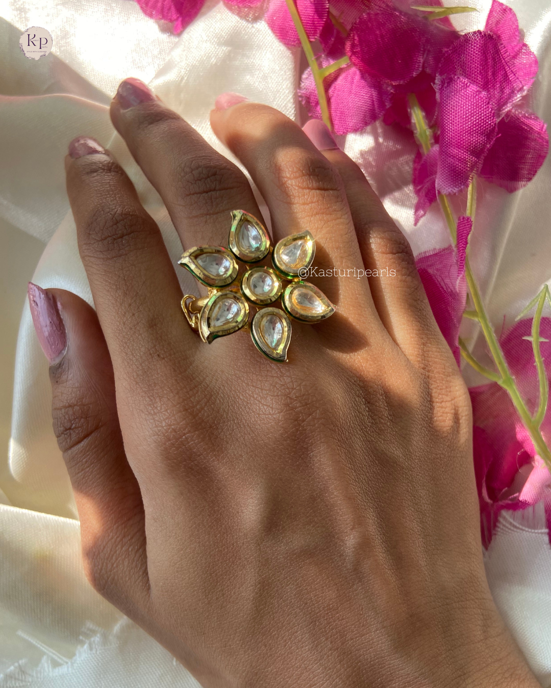 Hansa Antique Copper Ring