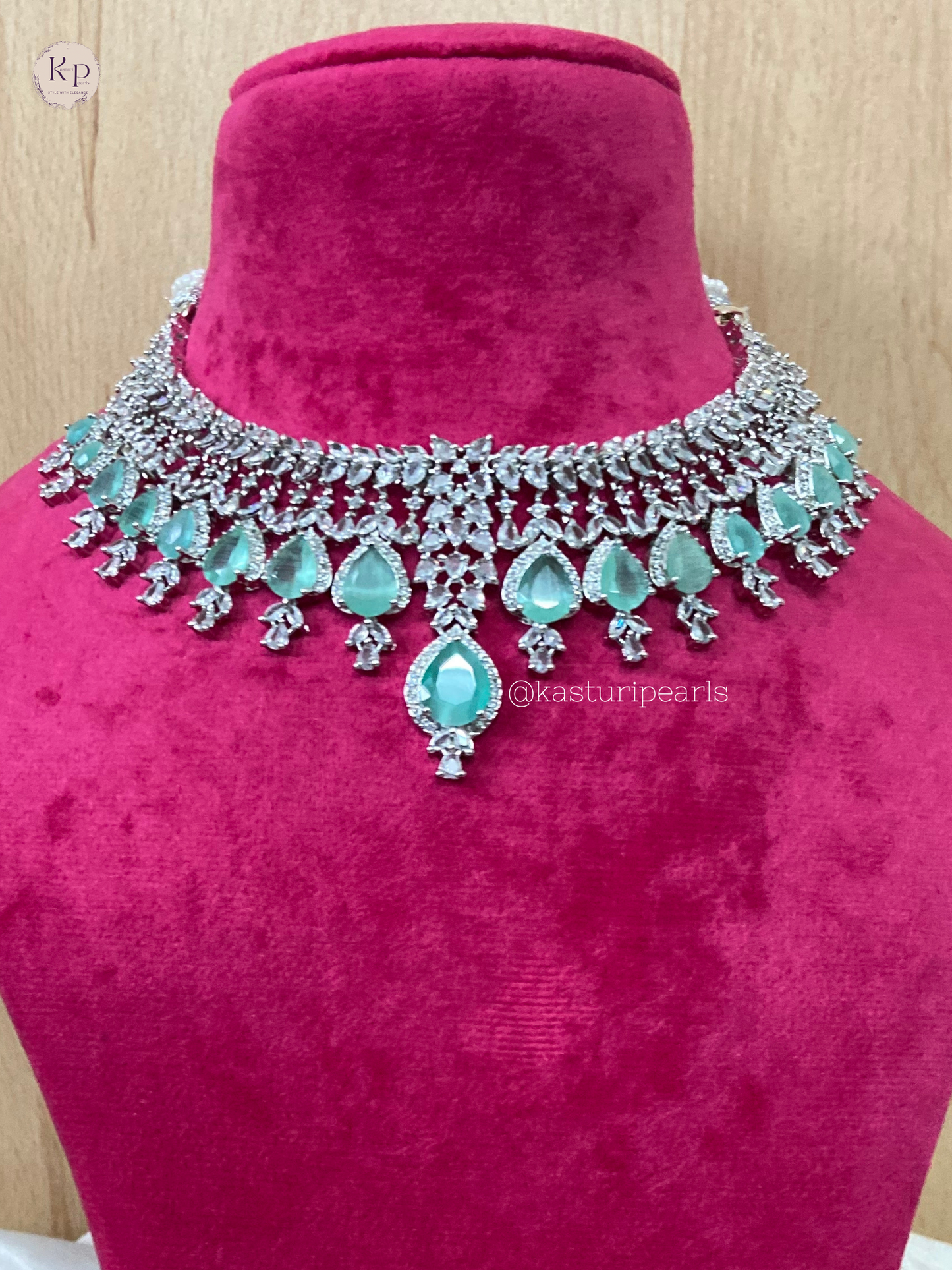 Aadhya American Diamond neckset