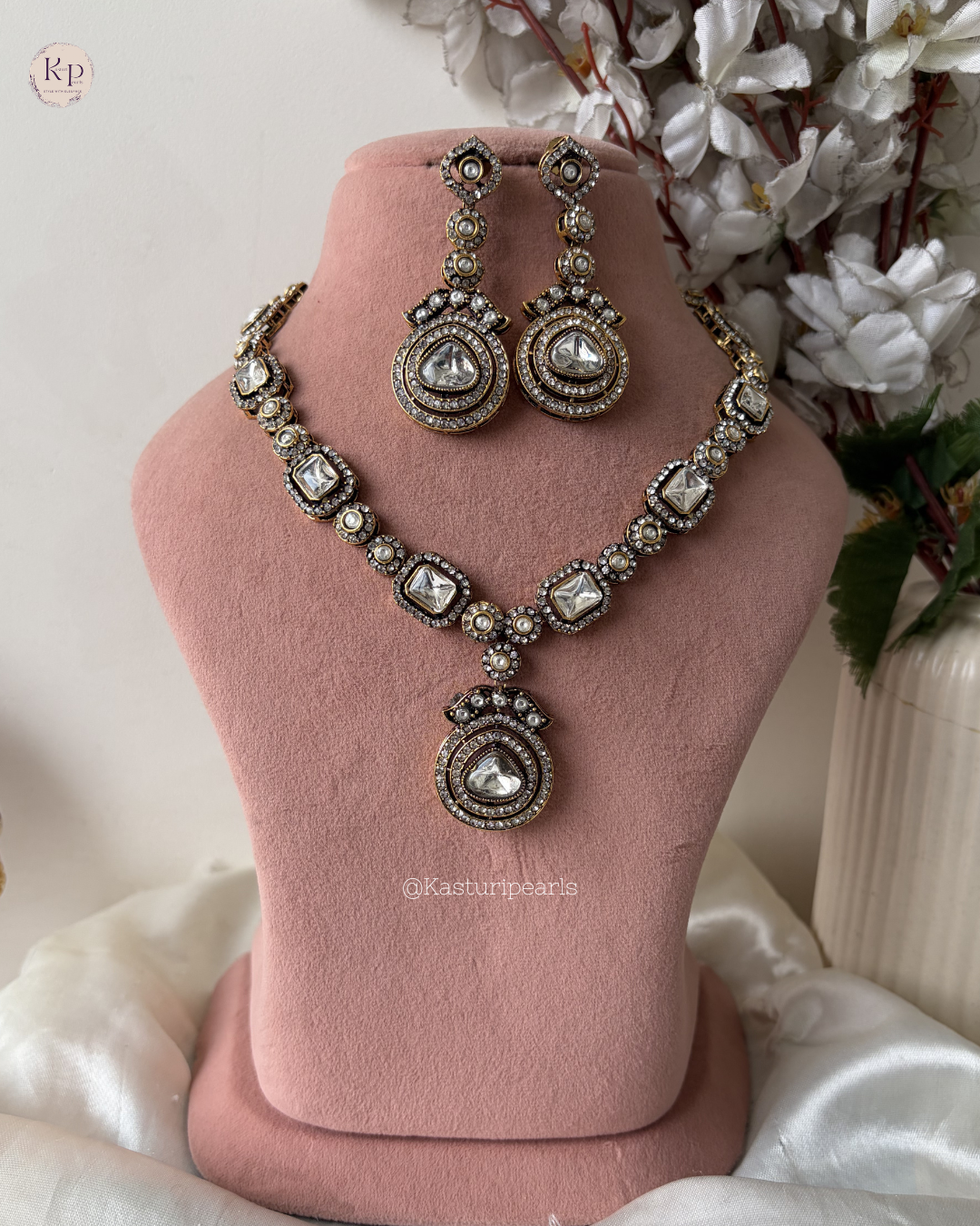 Kripa Moisannite Neckset