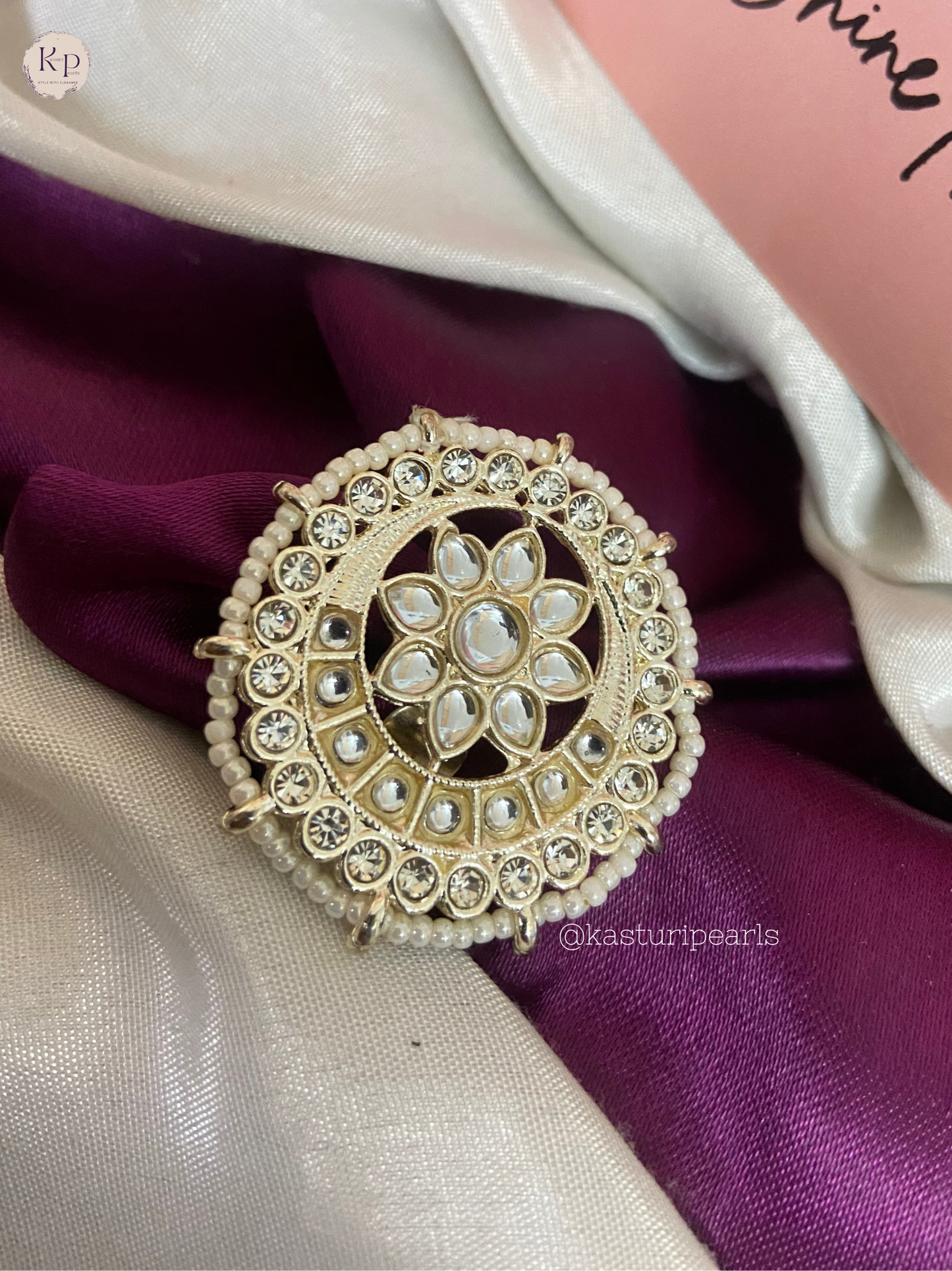 Chand Kundan Ring