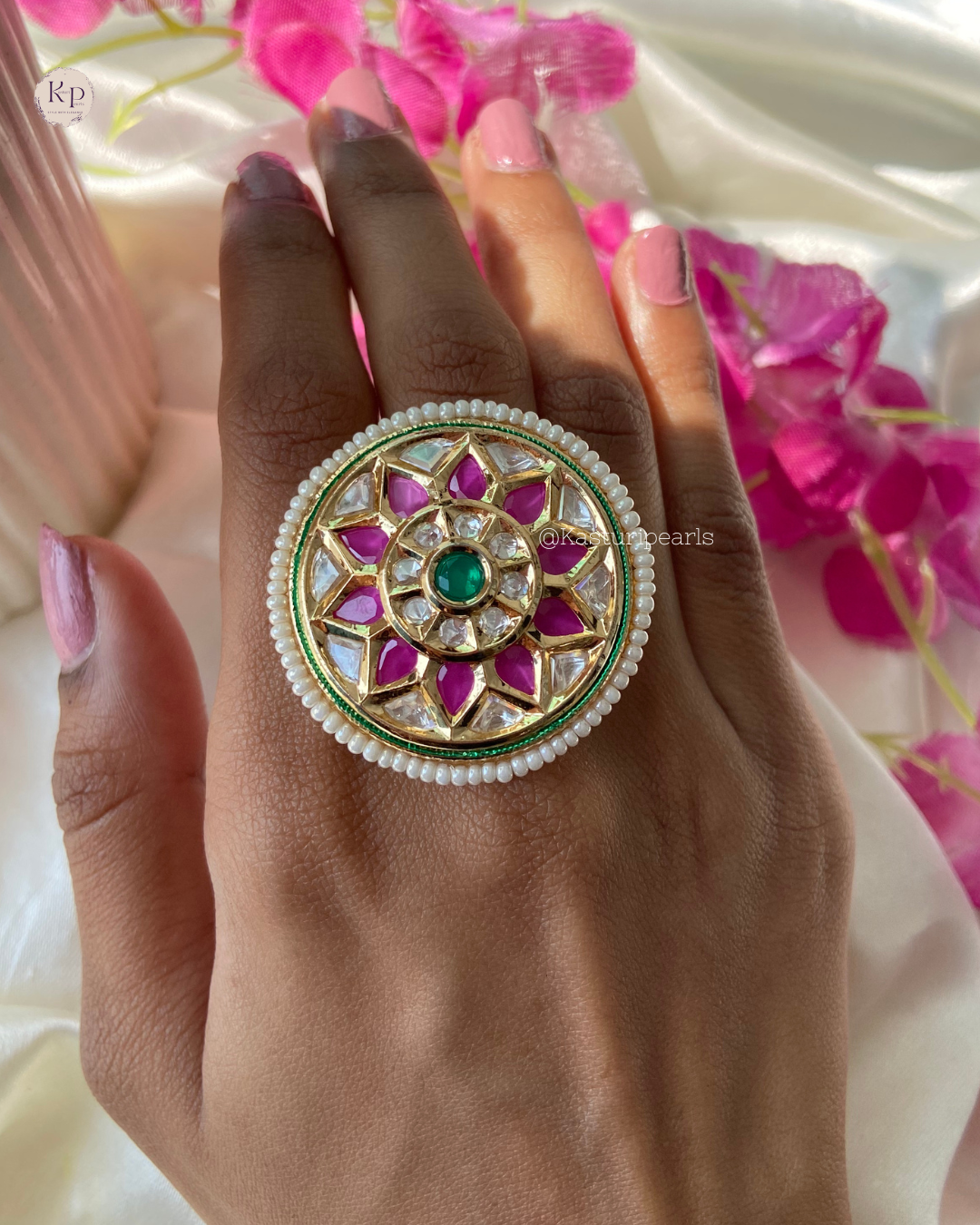 Manisha Antique Copper Ring