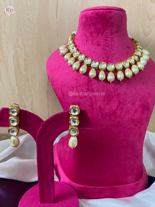 Karni Kundan necklace set