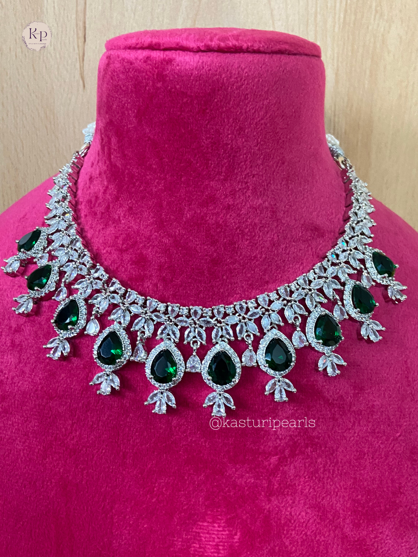 Minti American diamond Neckset