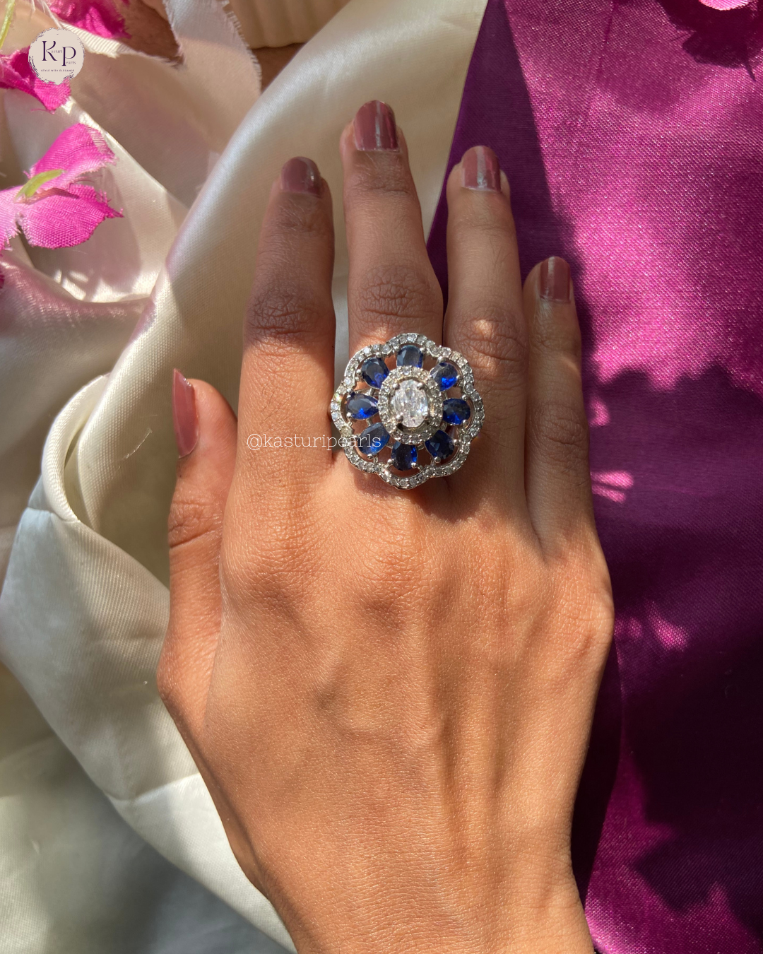 Mishti American Diamond Ring