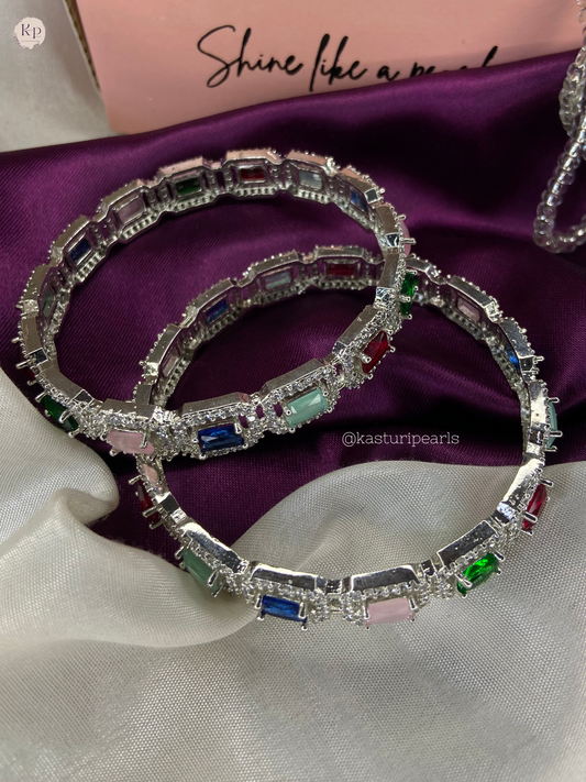 Multi American diamond bangles