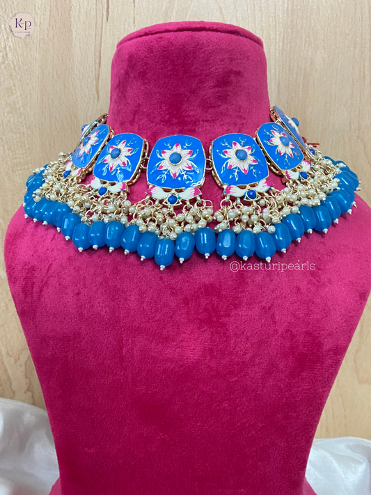 Rasmi Meenakari necklace