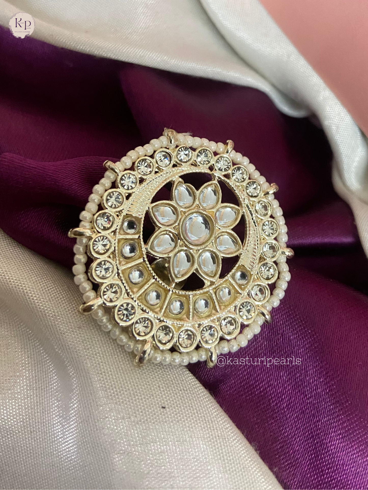 Chand Kundan Ring