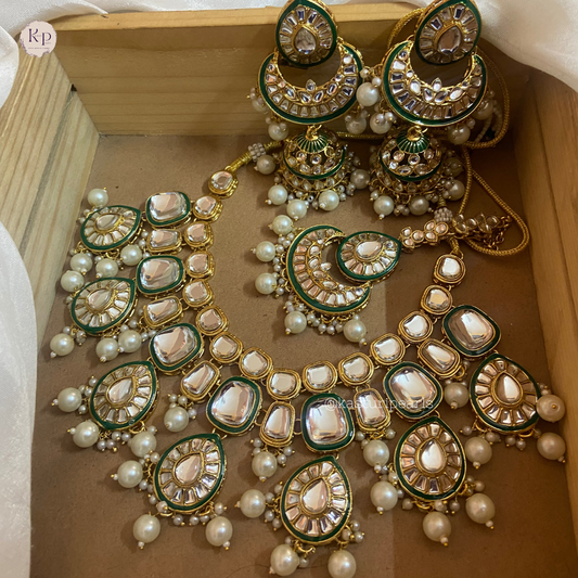 Riya kundan necklace set