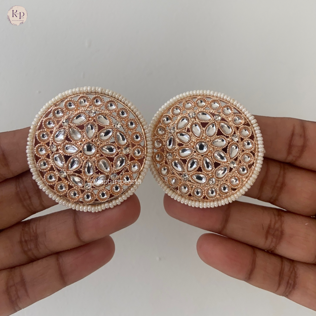 Jiya Rosegold stud