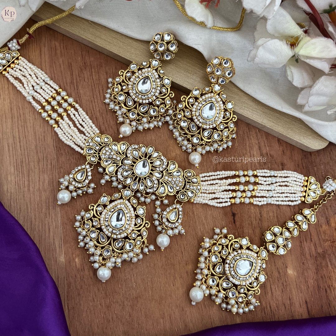 Shradha Kundan Choker set