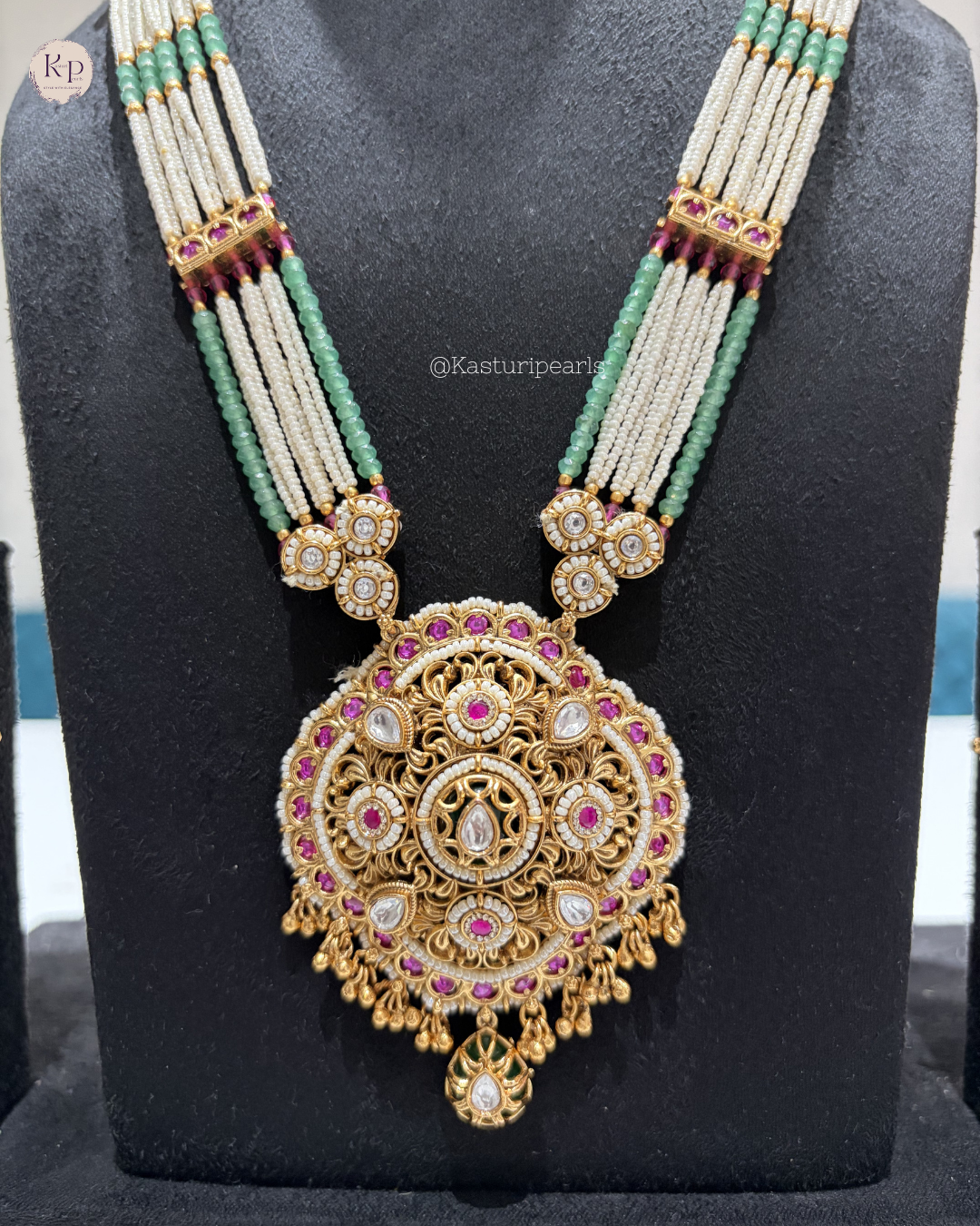 Sushmita Antique Heritage long Necklace set