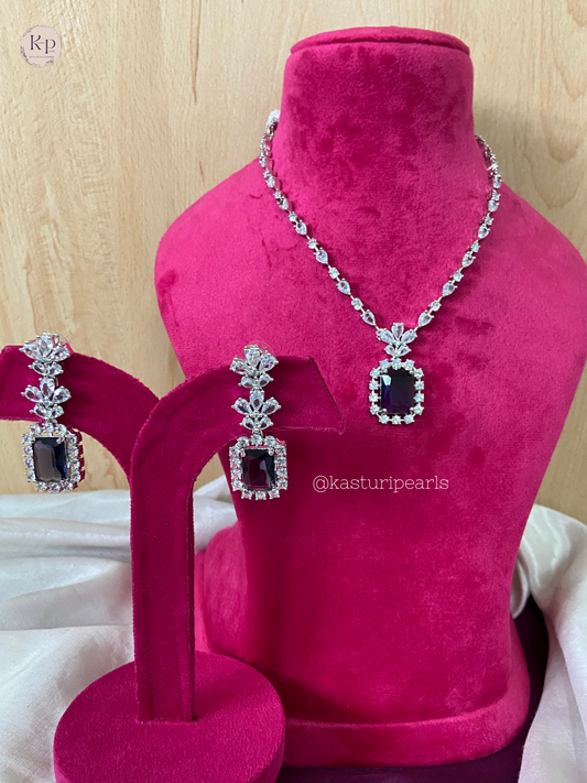 Aalia American Diamond set